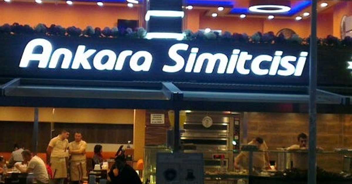 Meşhur Ankara Simitçisi’nde Ankara Simidi