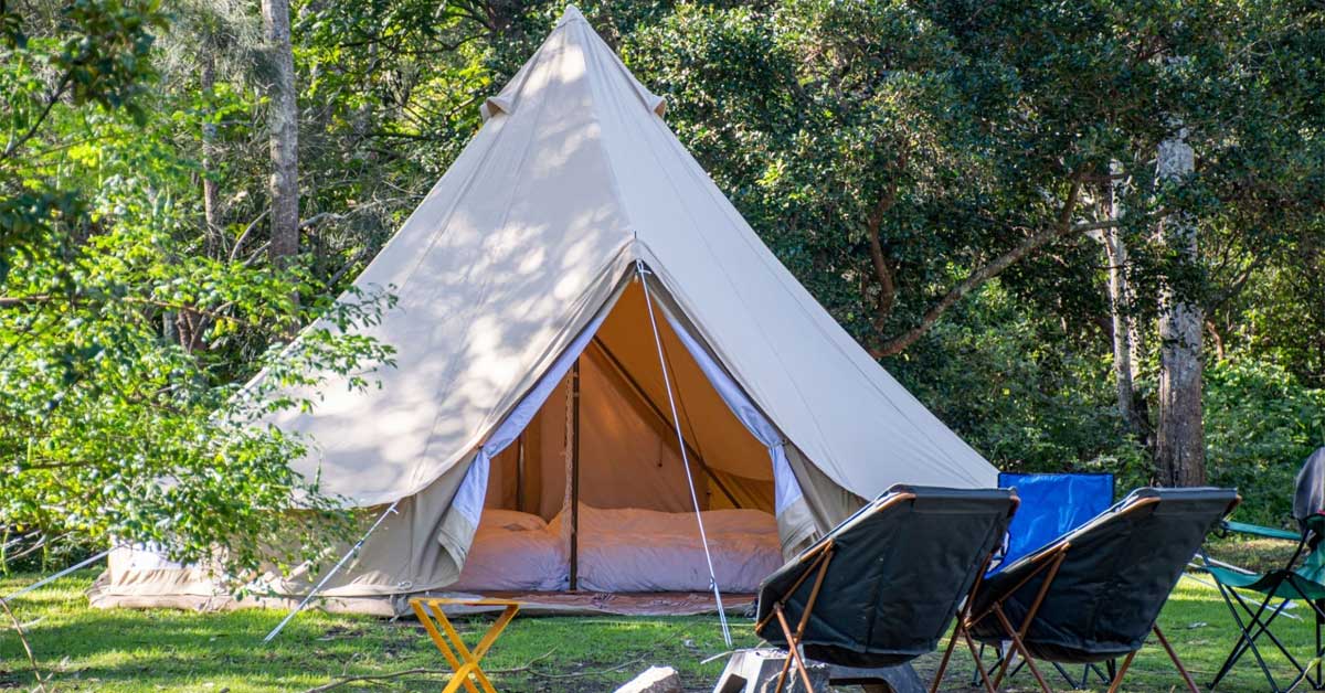 Tepe Glamping Çadır (Kızılderili Tipi Çadır)