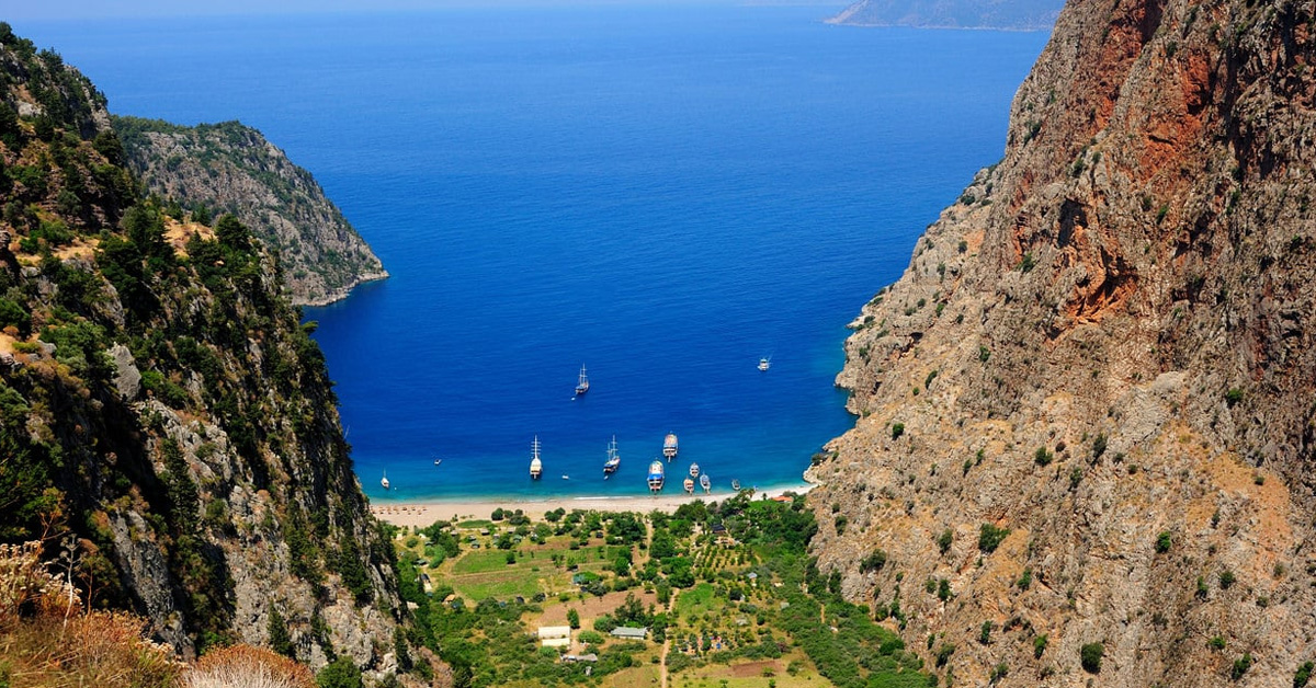 Butterfly Valley (Kelebekler Vadisi): Doğal Güzelliğin Keşfedilmemiş Köşesi