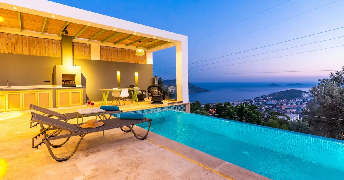 Kaş Bölgesinde Villa Kiralama