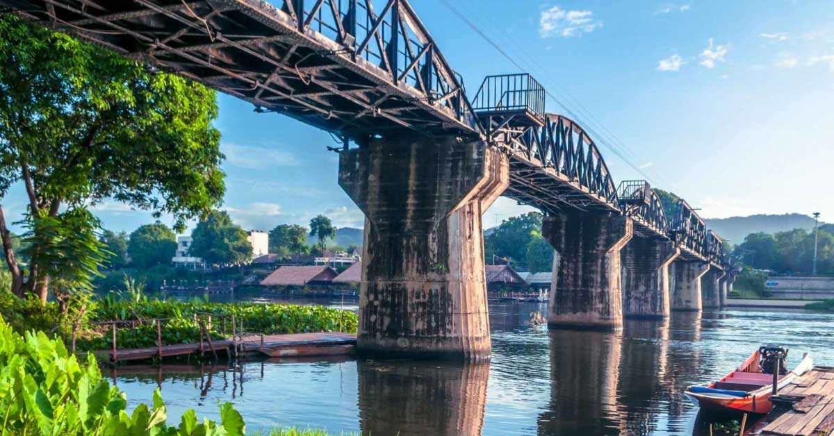 Kanchanaburi ve Tarihi Köprü
