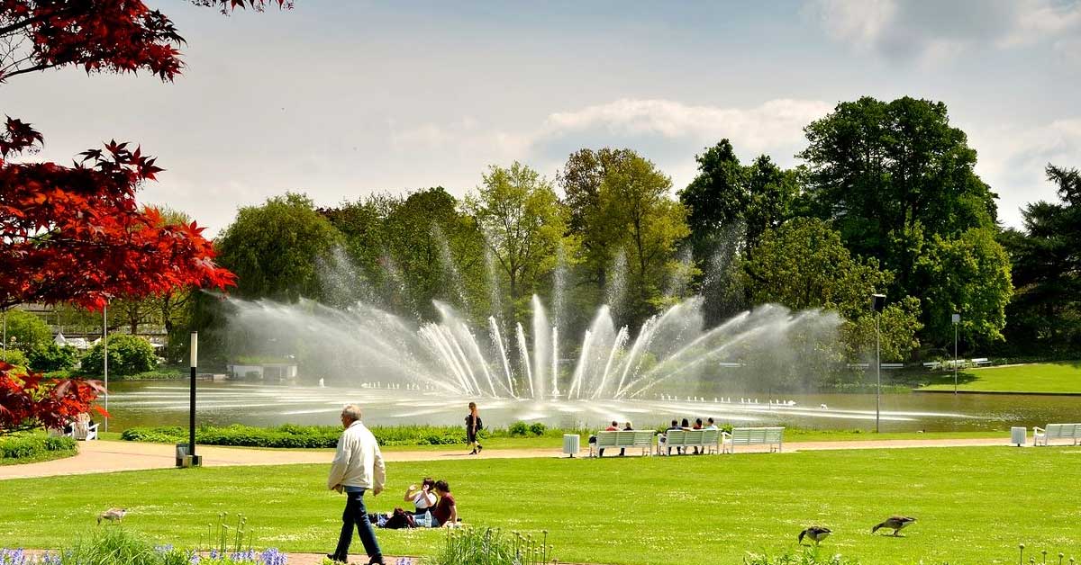Planten un Blomen Parkı