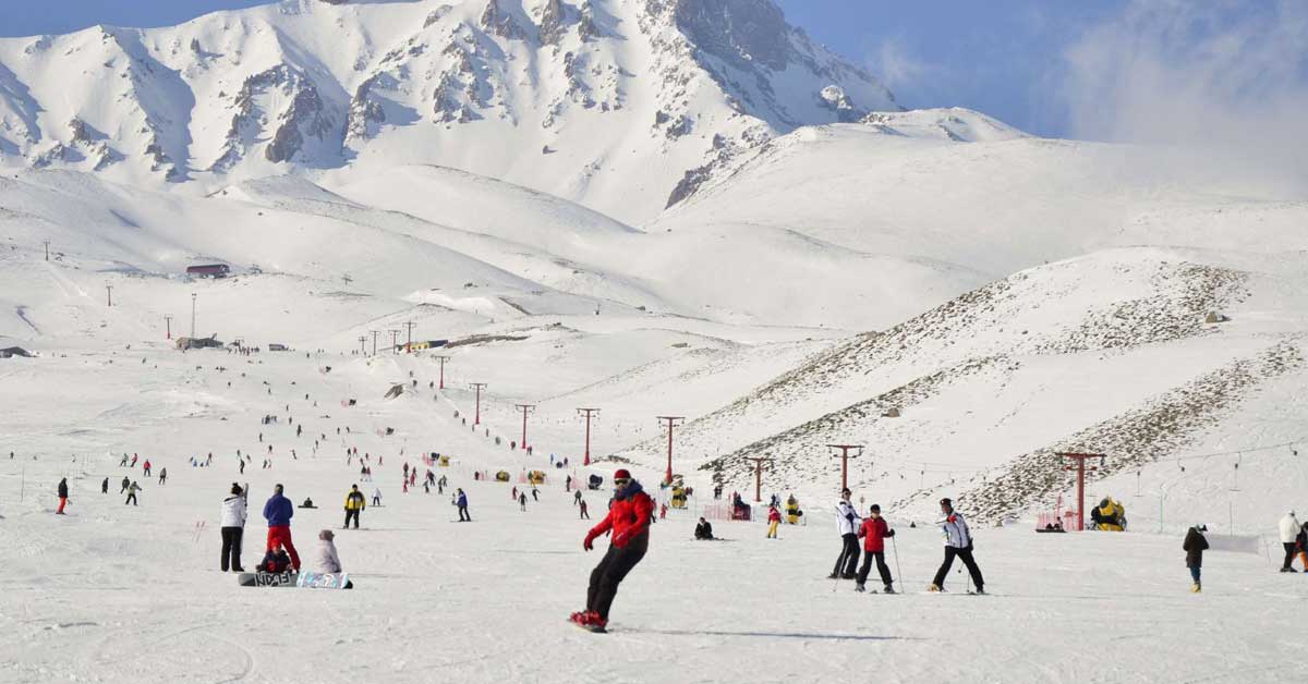 Erciyes Kayak Merkezi'nde Kayak ve Snowboard
