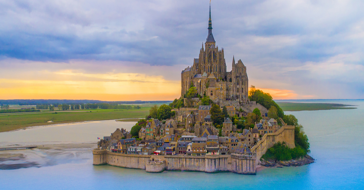 Mont Saint-Michel, Fransa