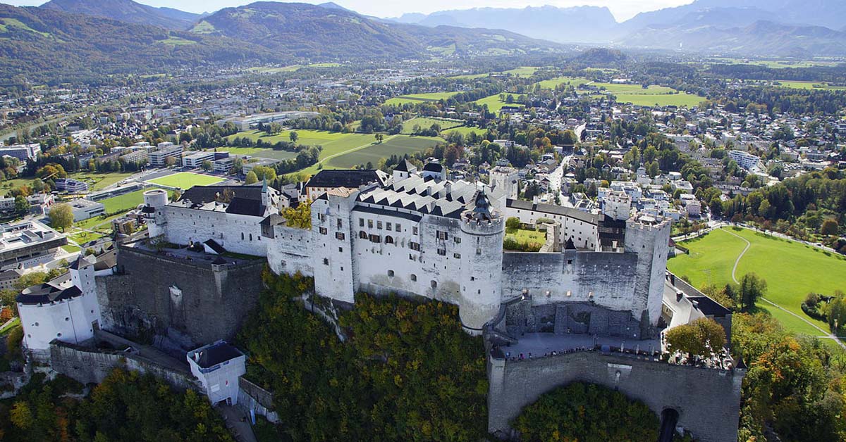 Festung Hohensalzburg Kalesi