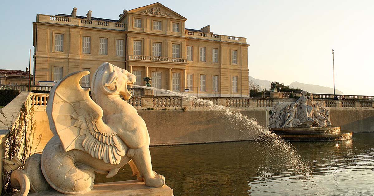 Parc Borély ve Château Borély