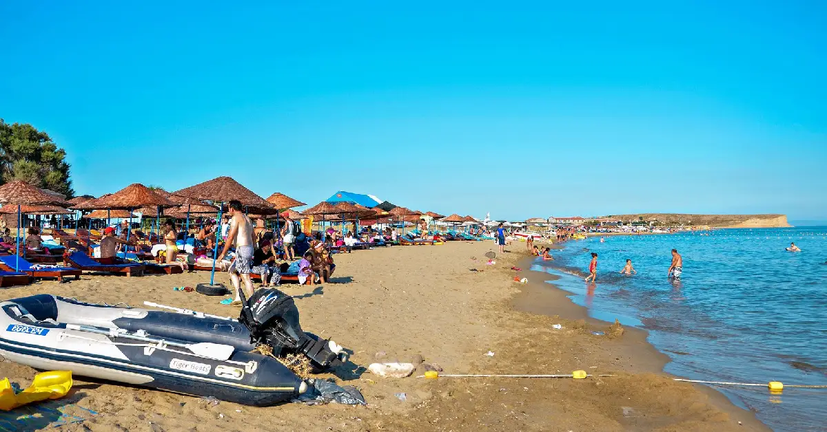 aydıncık plajı