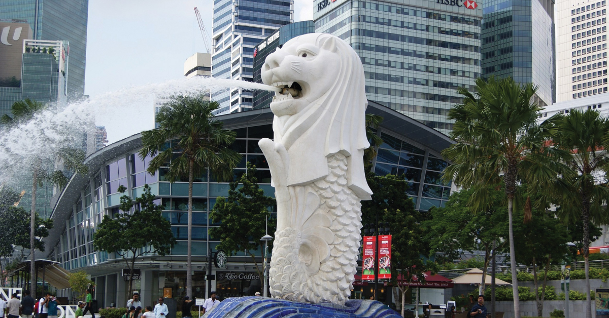Merlion Heykeli