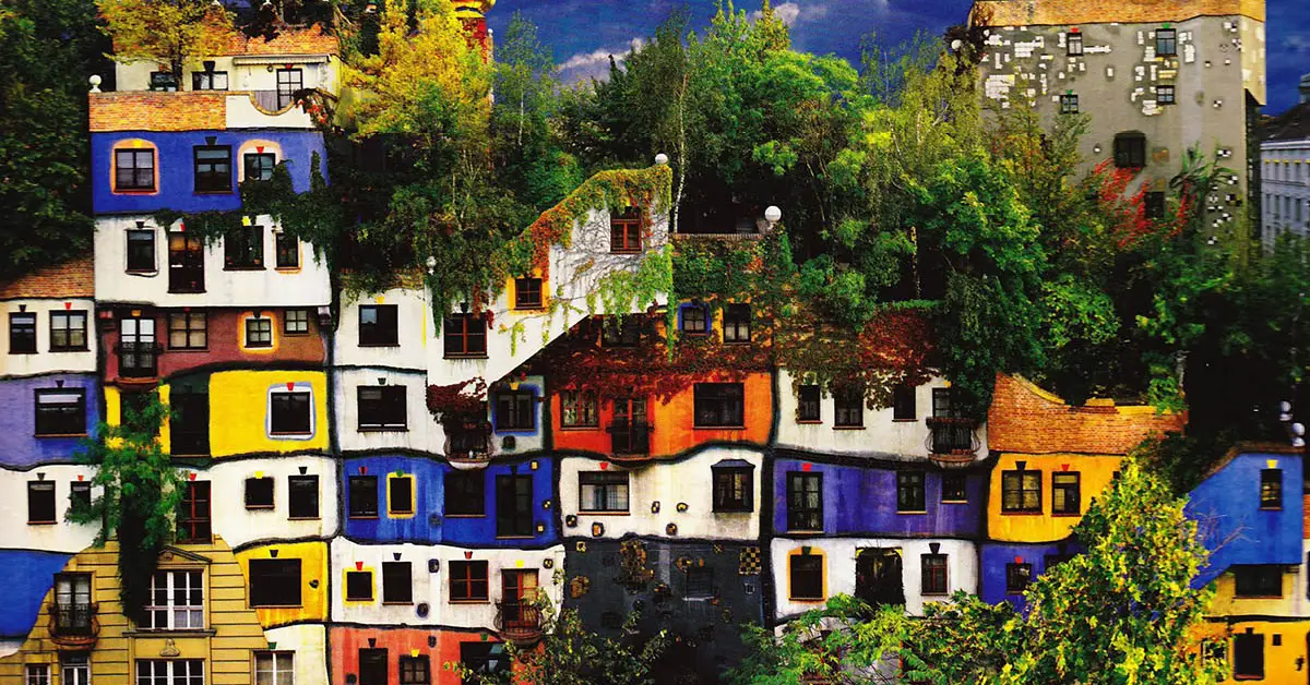 Hundertwasserhaus Evleri