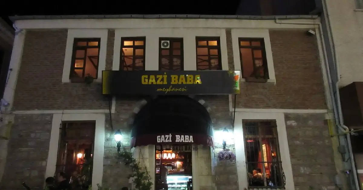 gazi baba meyhanesi
