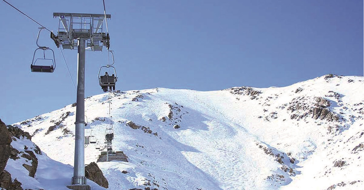 Fas / Okaimeden Kayak Merkezi