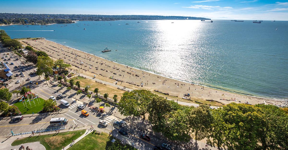 English Bay Plaji
