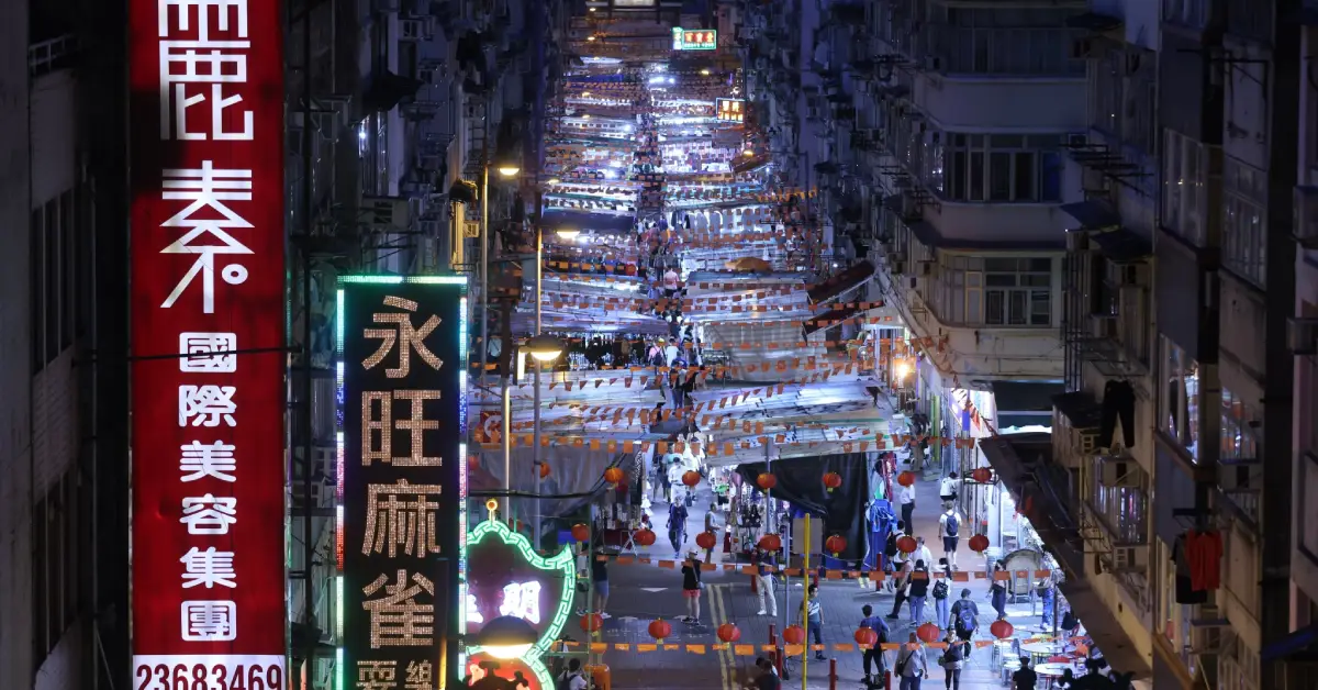 Temple Street Gece Pazarı