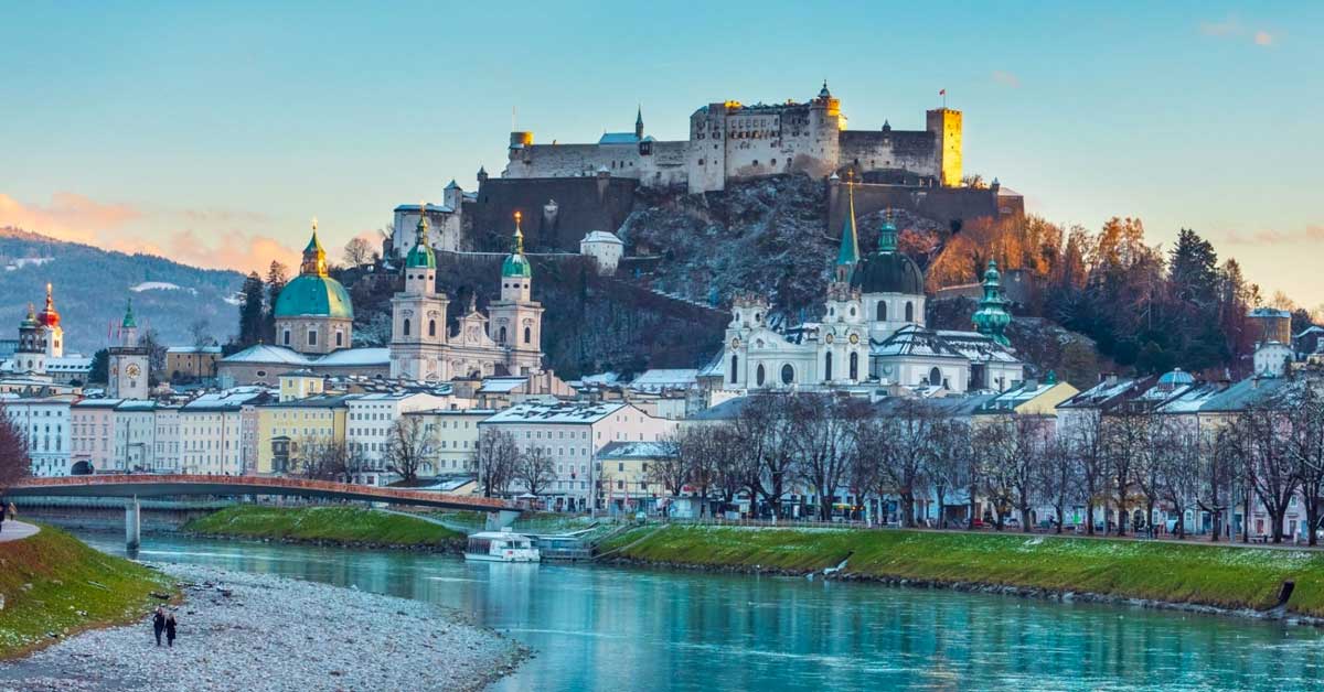 Tarihi ve Romantik Şehir Salzburg