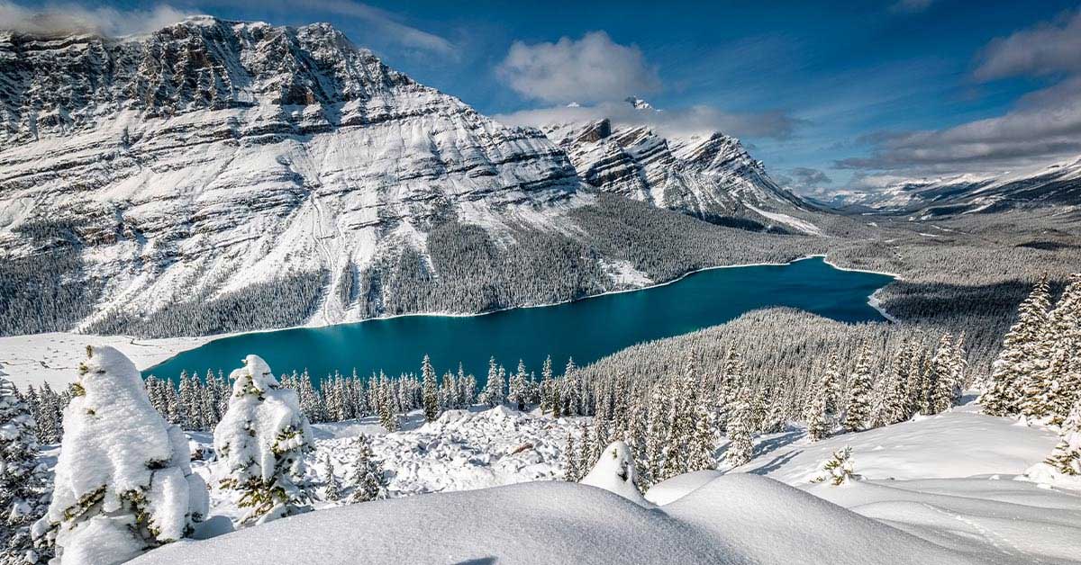 Banff Ulusal Parkı, Kanada: Kışın Doğa Harikası
