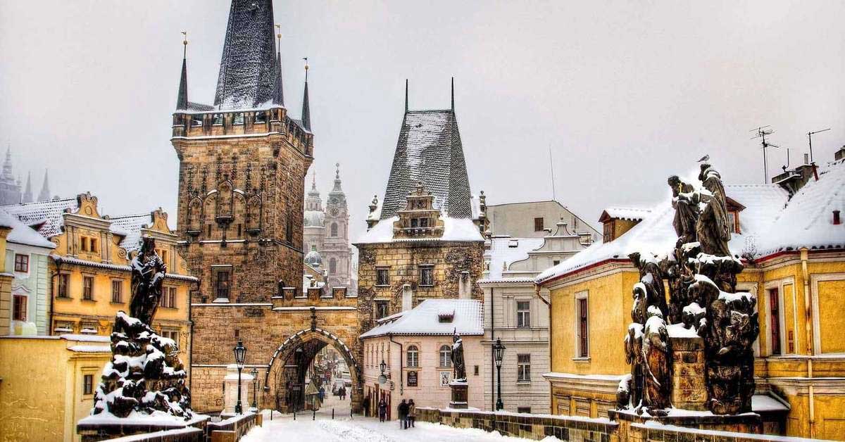 Prag, Çekya: Kış Masalı Şehri