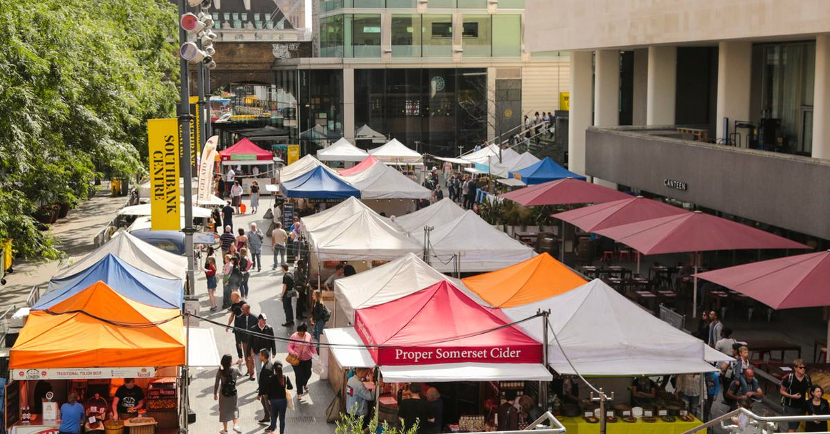Southbank Centre Food Market: Kültür ve Lezzetin Buluşması