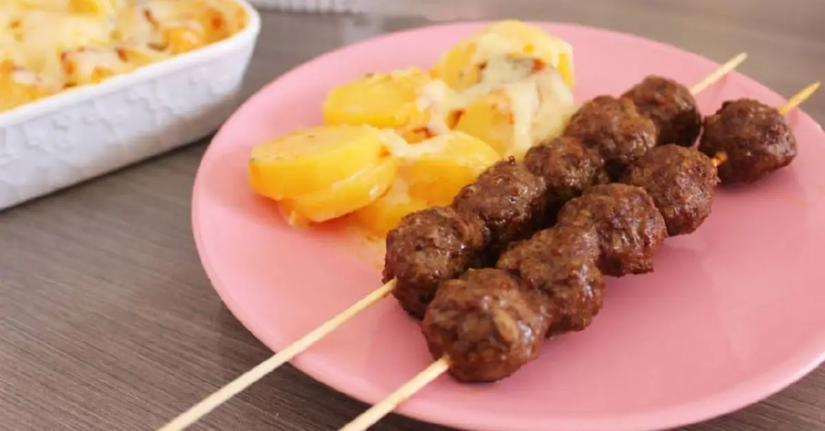 şiş köfte